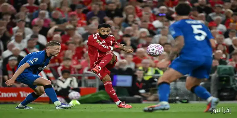 صلاح يتأهب لهز الشباك أمام نيوكاسل بعد فوزه بجائزة أفضل لاعب!