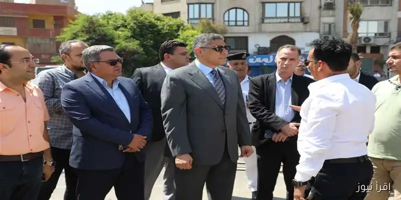 محافظ الجيزة يراقب تقدم توصيل كابلات الجهد العالي لتعزيز محطة مياه جزيرة الدهب