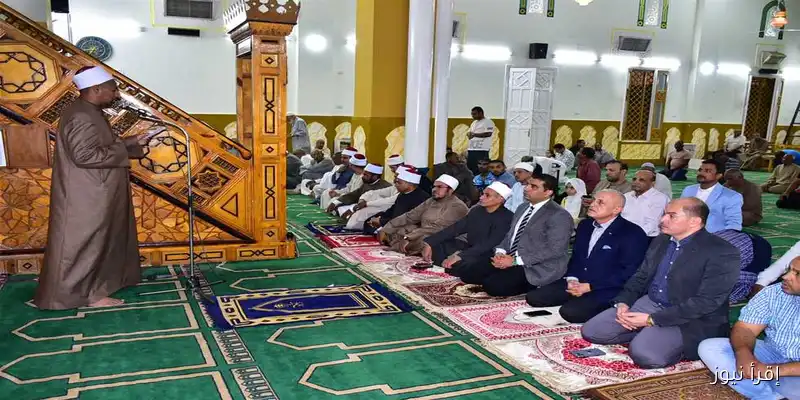 محافظ الأقصر يحضر احتفالية وزارة الأوقاف بمناسبة المولد النبوي الشريف في مسجد السيد يوسف بالكرنك