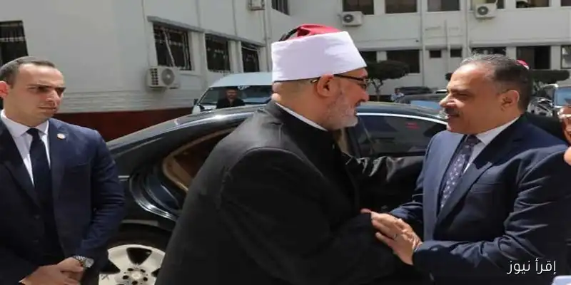 محافظ الشرقية يستقبل مفتي الجمهورية وثلاثة وزراء بمناسبة العيد القومي