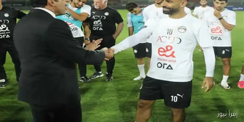 وزير الشباب والرياضة وأبوريدة يتواجدان في تدريب منتخب مصر: دعم قوي للكرة المصرية